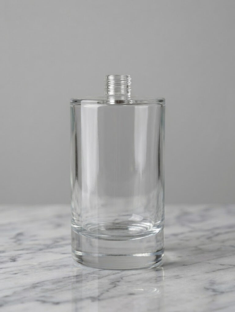 Silindir Cam Parfüm Şişesi - 100 ml