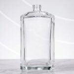 Küp Cam Parfüm Şişesi - 100 ml