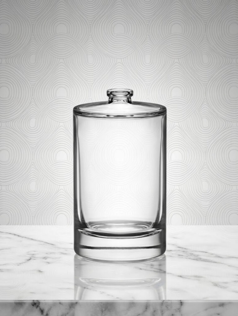 Silindir Cam Parfüm Şişesi - 50 ml